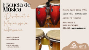 Charla – Taller de Percusión Latina