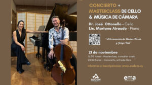 Programa Música Latinoamericana para Cello y Piano