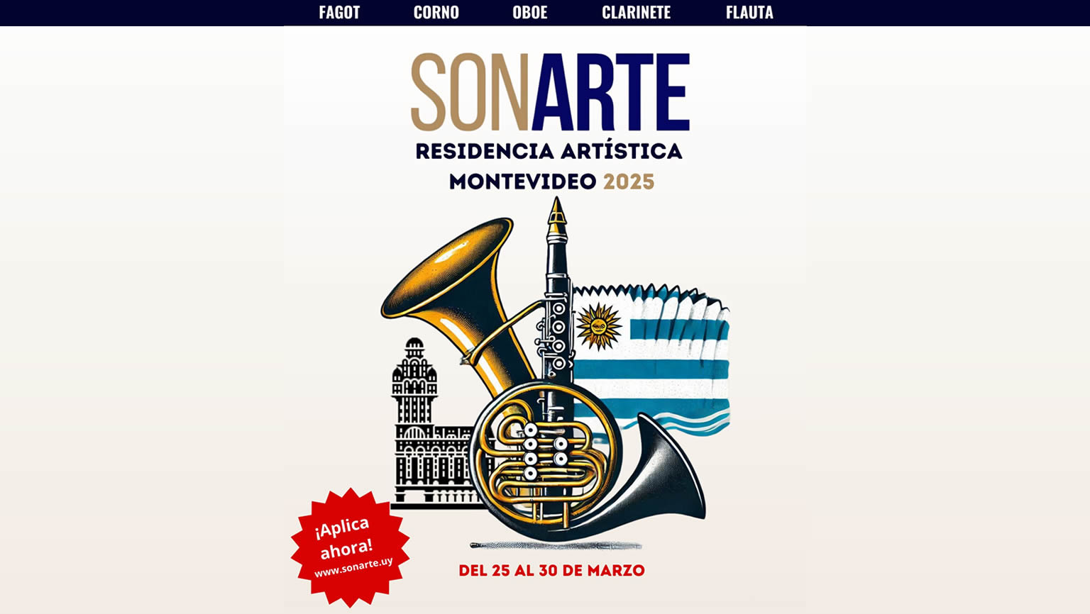 Convocatoria Residencia Artística SonArte 2025