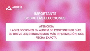 Elecciones pospuestas