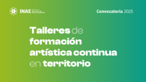 Talleres de formación artística continua en territorio