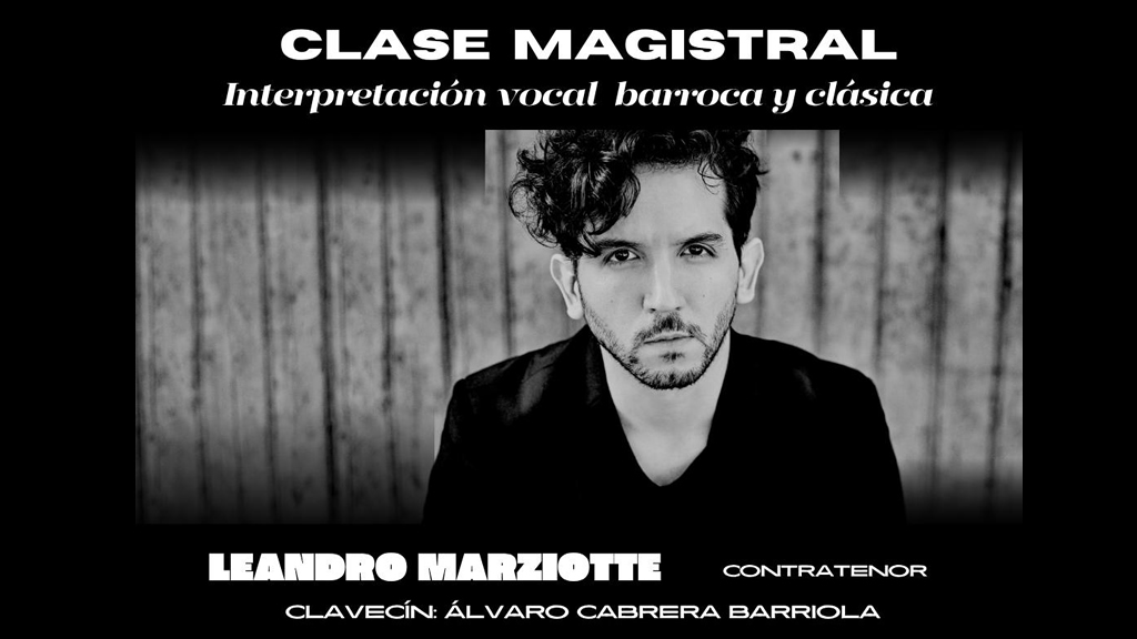 Clase Magistral de interpretación vocal barroca y clásica