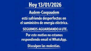Aviso importante