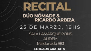 Duo Nómade & Ricardo Arbiza