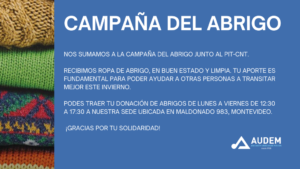 CAMPAÑA DEL ABRIGO 2026